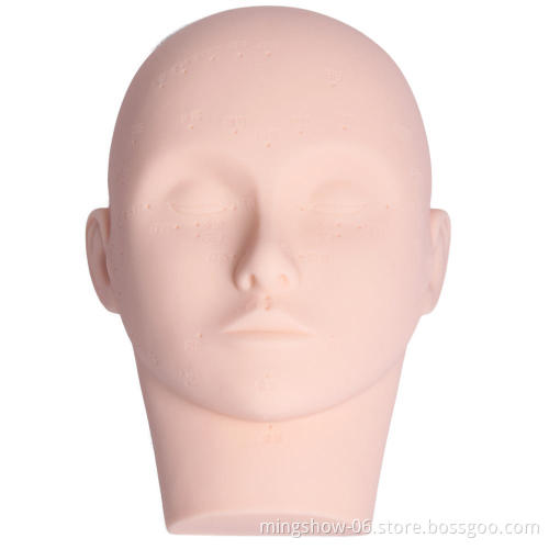 Wholesale Professional Grafting Eyelash Extension Practice Training Mannequin Head